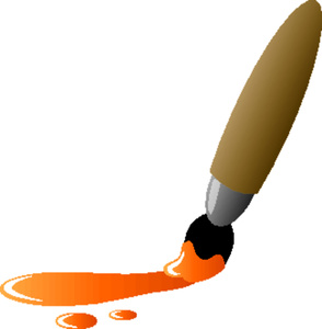 Orange Paint Kid Free Download Png Clipart