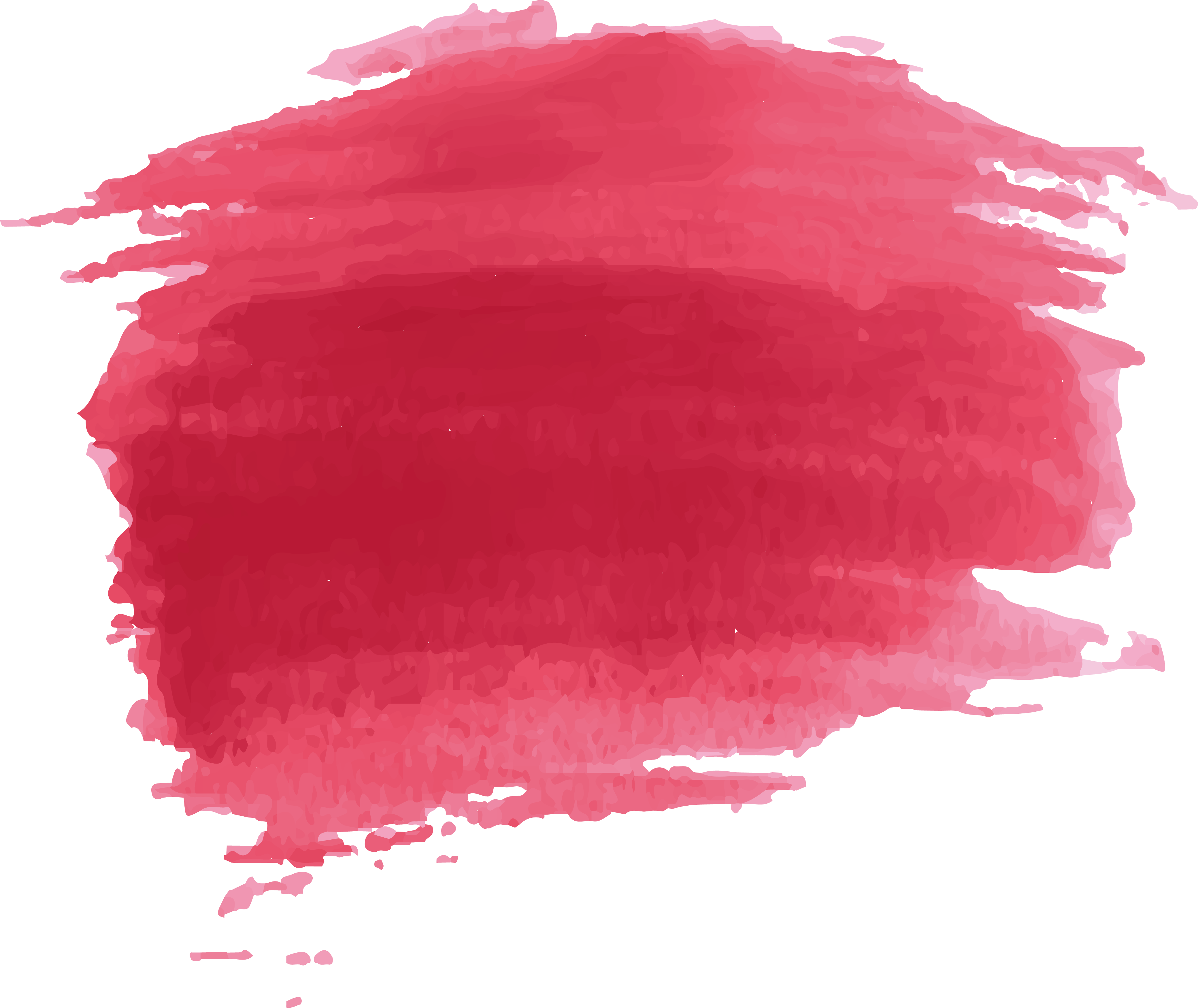 Watercolor Paint Painting Effect Red Free PNG HQ Clipart