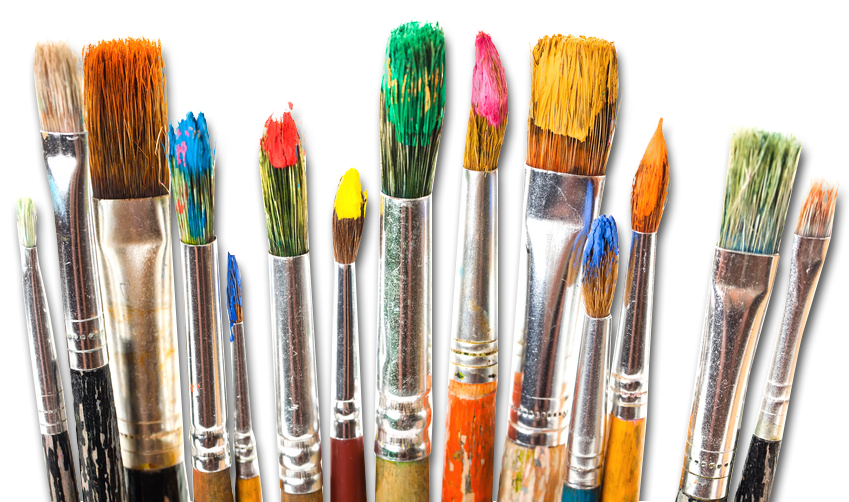 Oil Watercolor Paint Brush Painting Paintbrush Clipart