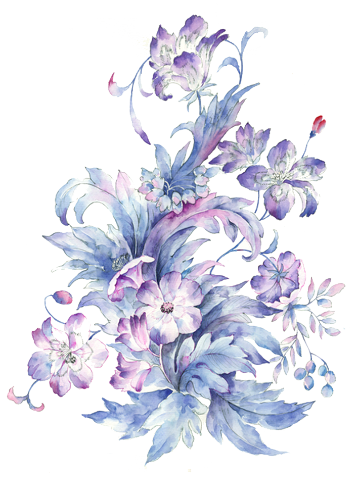 Flower Watercolor Small Fresh Painting Drawing Hand-Painted Clipart