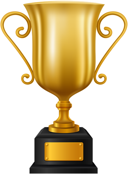 Trophy Golden Drawing Cup Free Transparent Image HQ Clipart