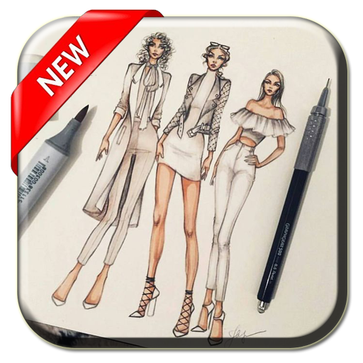 Sketch Fashion Design Drawing Illustration PNG Free Photo Clipart