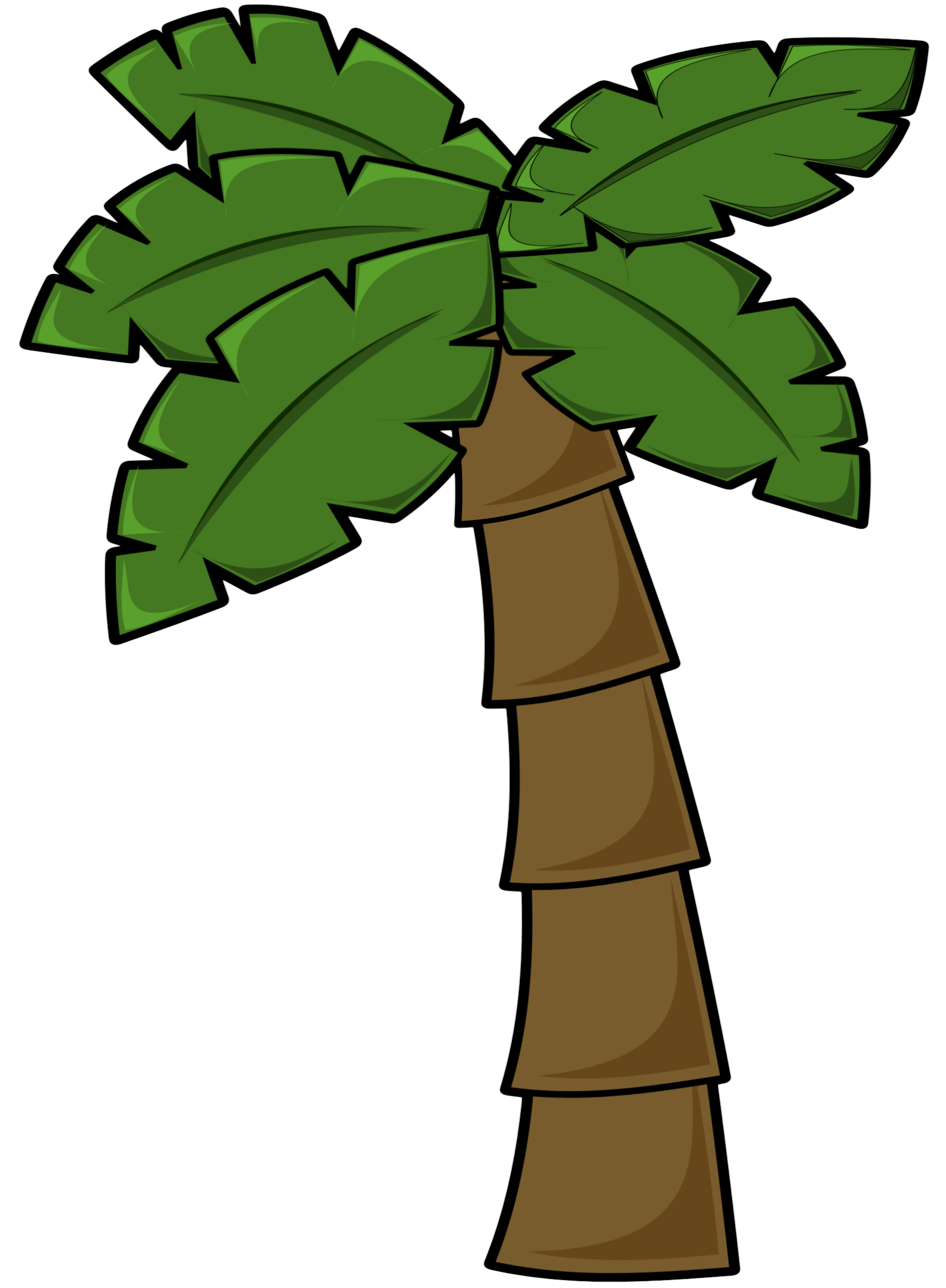 Clipart Brighter Palm Tree Clipart Clipart