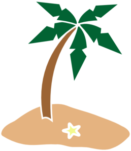 Island Palm Tree Png Images Clipart