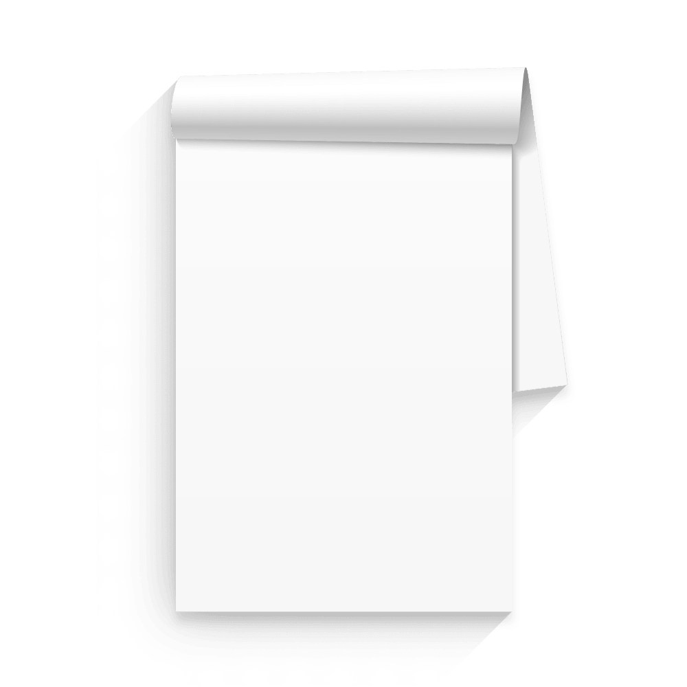 Paper Notepad Rectangle Free PNG HQ Clipart