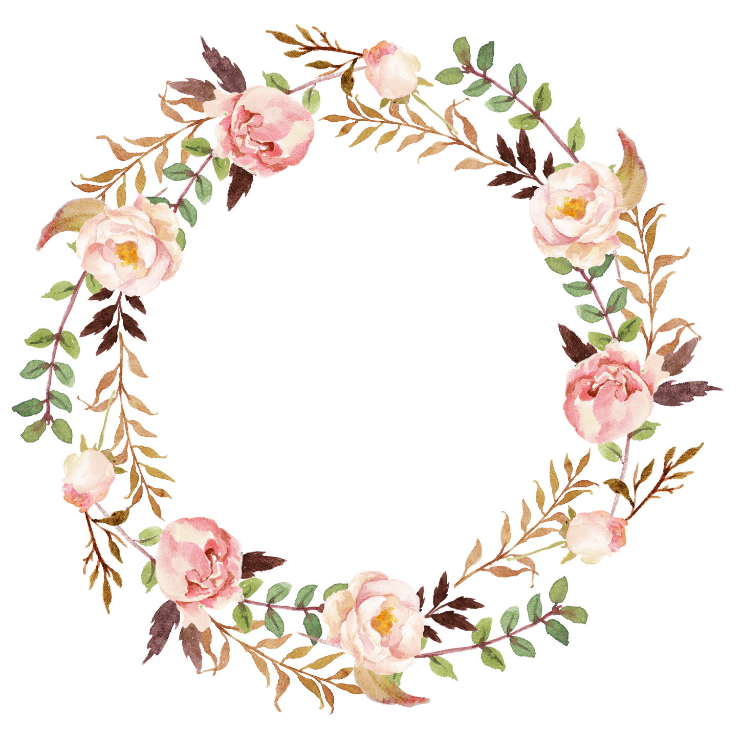 Download Paper Invitation Wreath Flower Wedding PNG Download Free Clipart PNG Free FreePngClipart