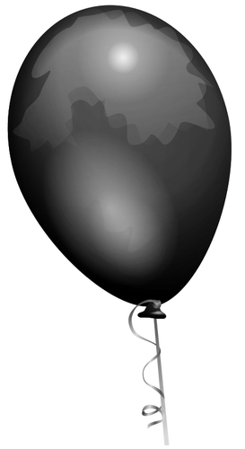 Black Balloon Clipart