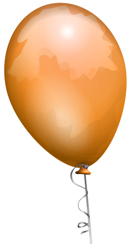 Orange Balloon Clipart