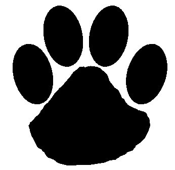Dog Paw Print Stamps Dog Prints 2 Clipart