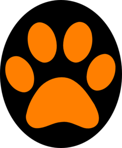 Panther Paw Print At Vector Clipart Clipart
