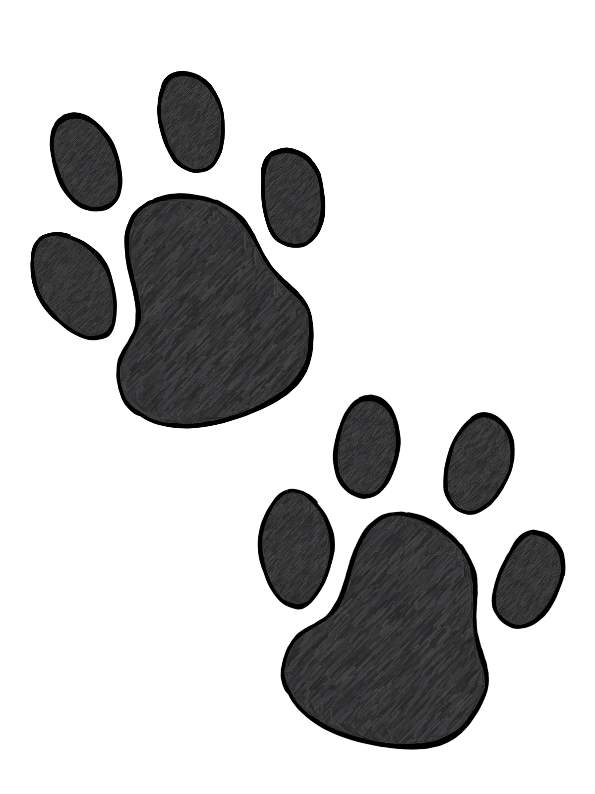 Paw Print Images Png Image Clipart