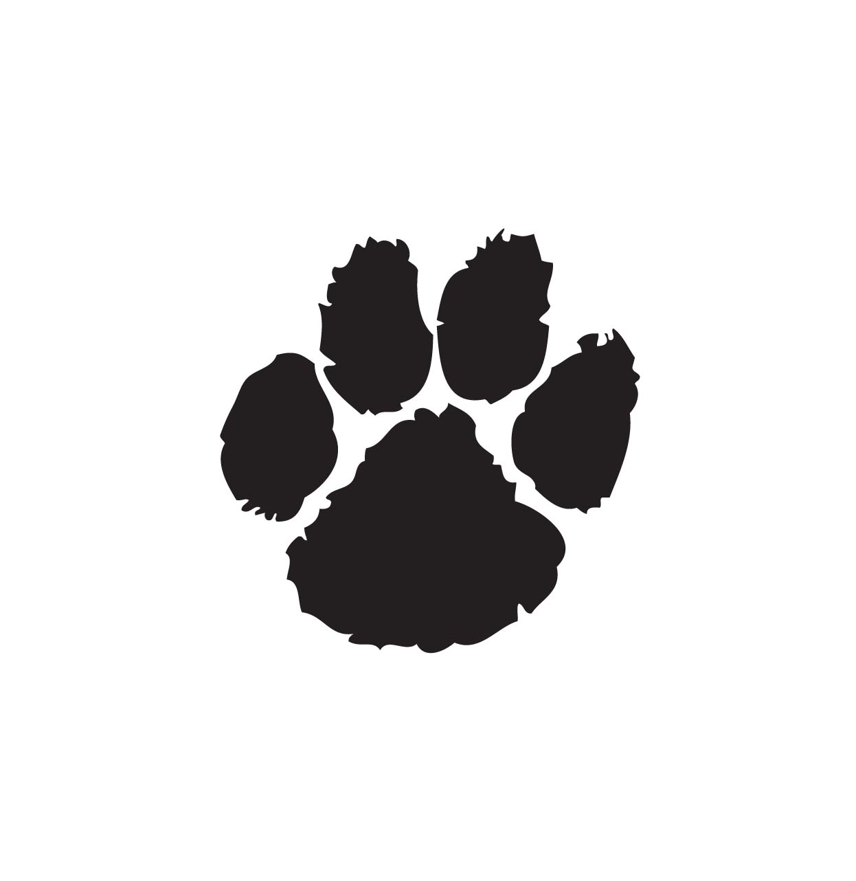Double Paw Print Png Image Clipart