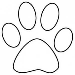 Cougar Paw Print 2 Image Hd Image Clipart