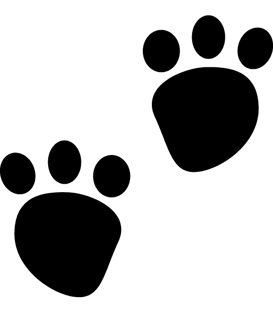Wolf Paw Print Png Image Clipart