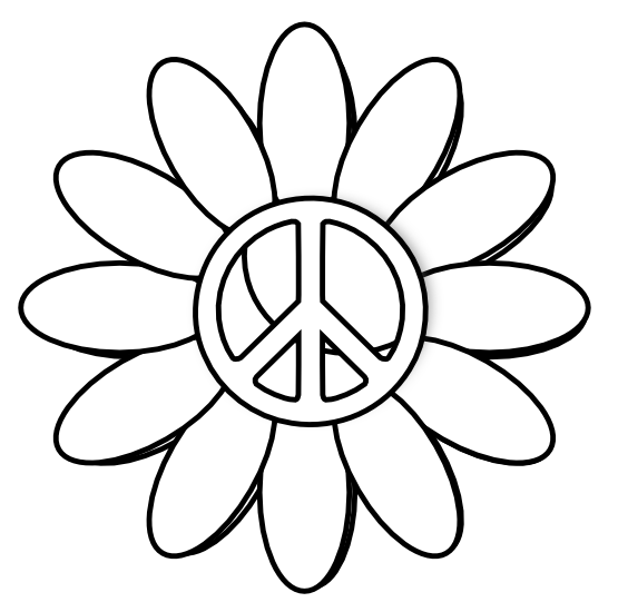 Free Peace Sign Transparent Image Clipart