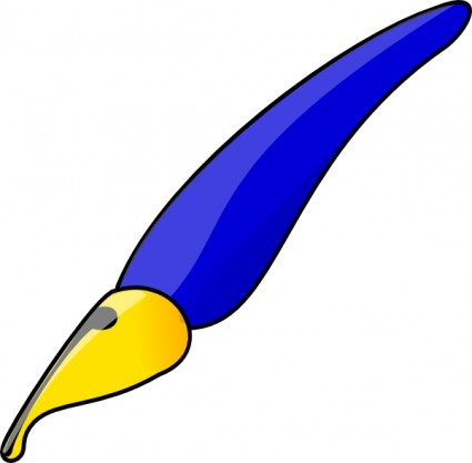 Feather Pen Vector In Open Office Drawing Clipart