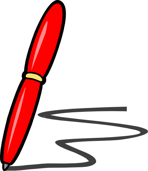 Red Pen Png Image Clipart