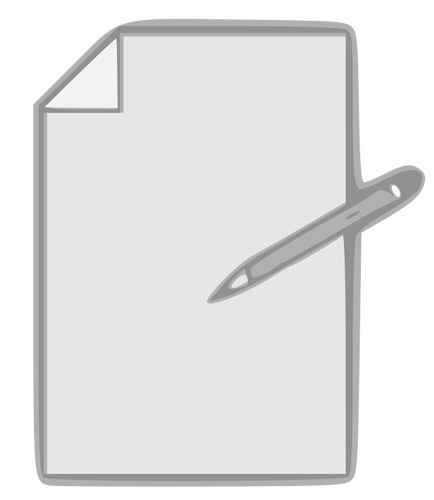 Paper And Pencil Clipart