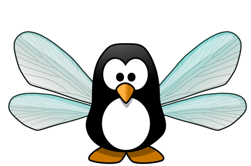 Penguin Fairy Clipart