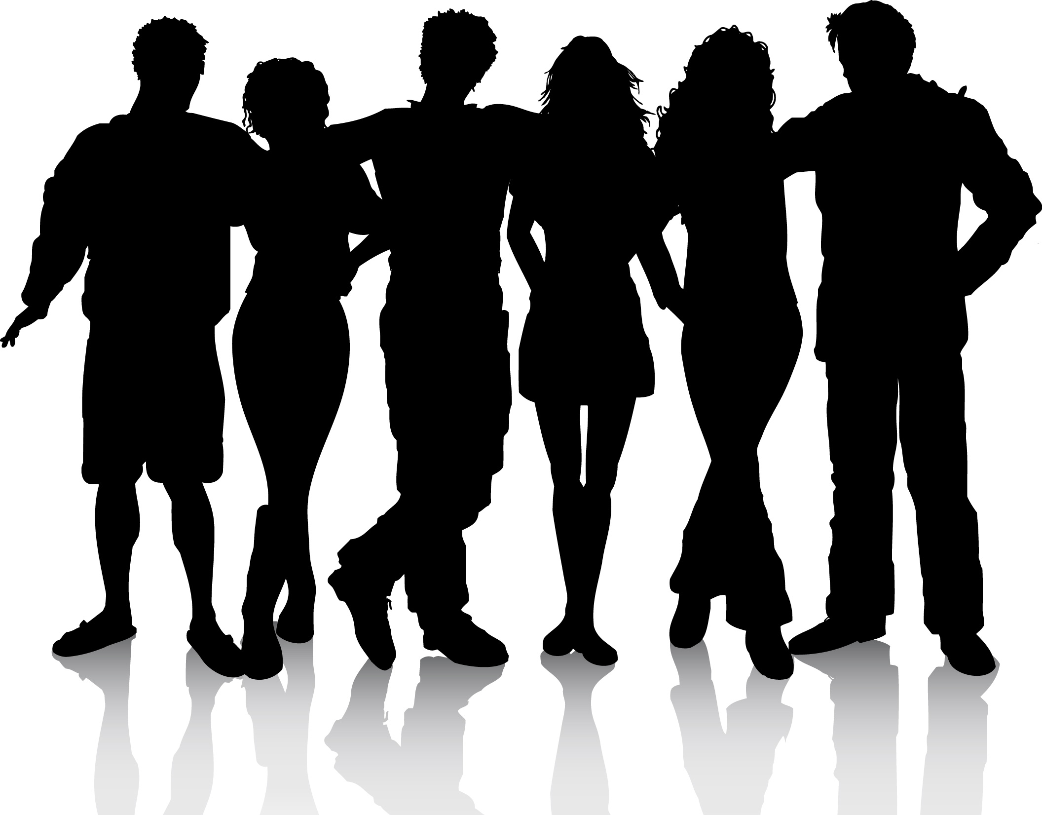 People Silhouette Images Hd Photos Clipart
