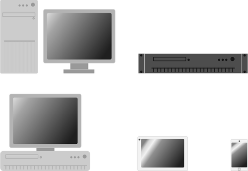 Online Devices Clipart