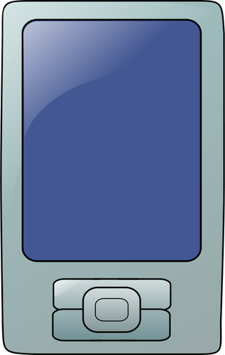 Touchscreen Mobile Phone Clipart