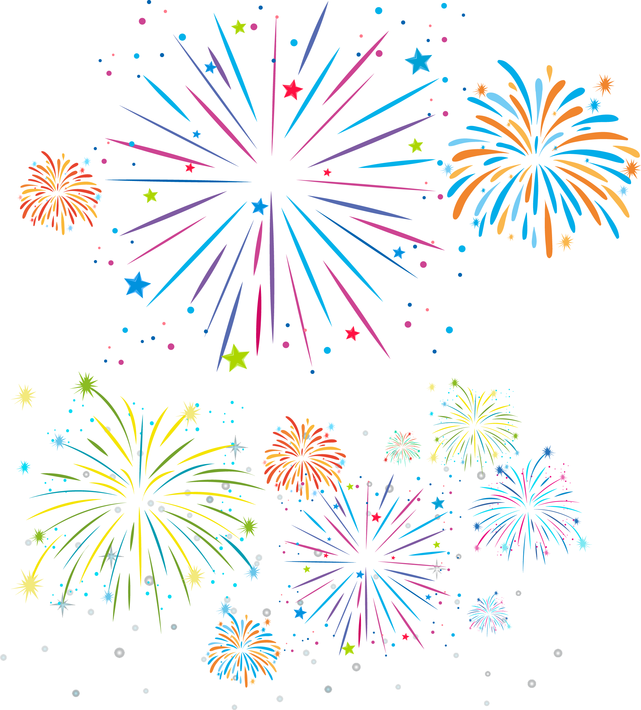 Festival Fireworks Illustration Royalty-Free Festivals Drawing Clipart