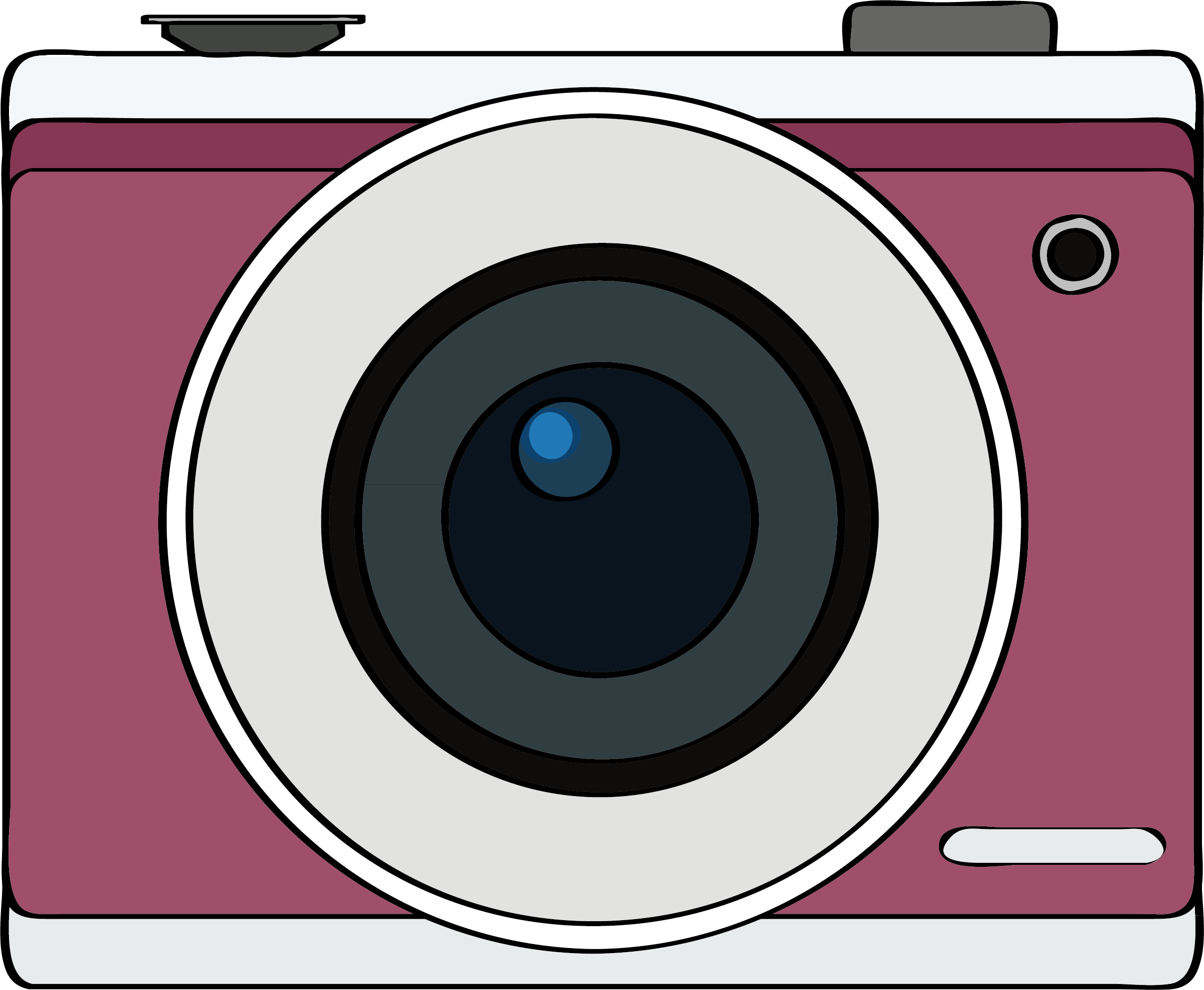 Mirrorless Button Fujifilm Lens Interchangeable-Lens Camera Answer Clipart
