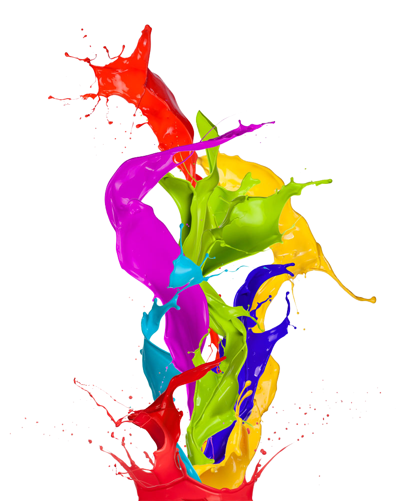 Painted Splashed Art Color Abstract Wallpaper Paint Clipart