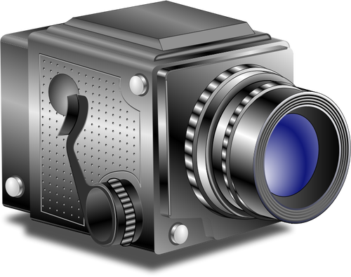 Of Classic Old Style Manual Photography Camera Clipart