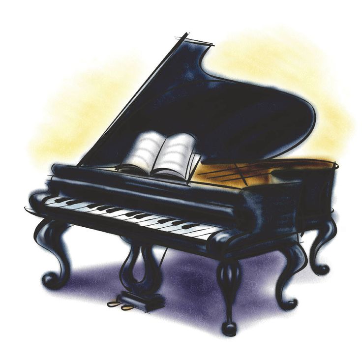 Piano Vector In Open Office Drawing Svg Clipart