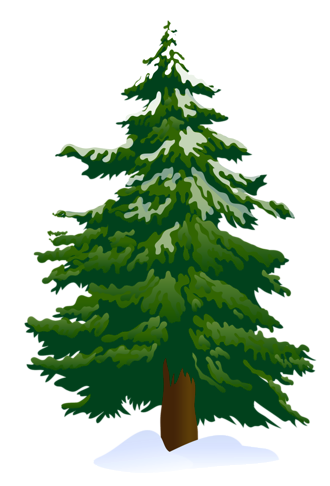 Tree Snowy Pine Tree Image Png Clipart