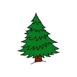 Pine Trees Vector Images Download Png Clipart