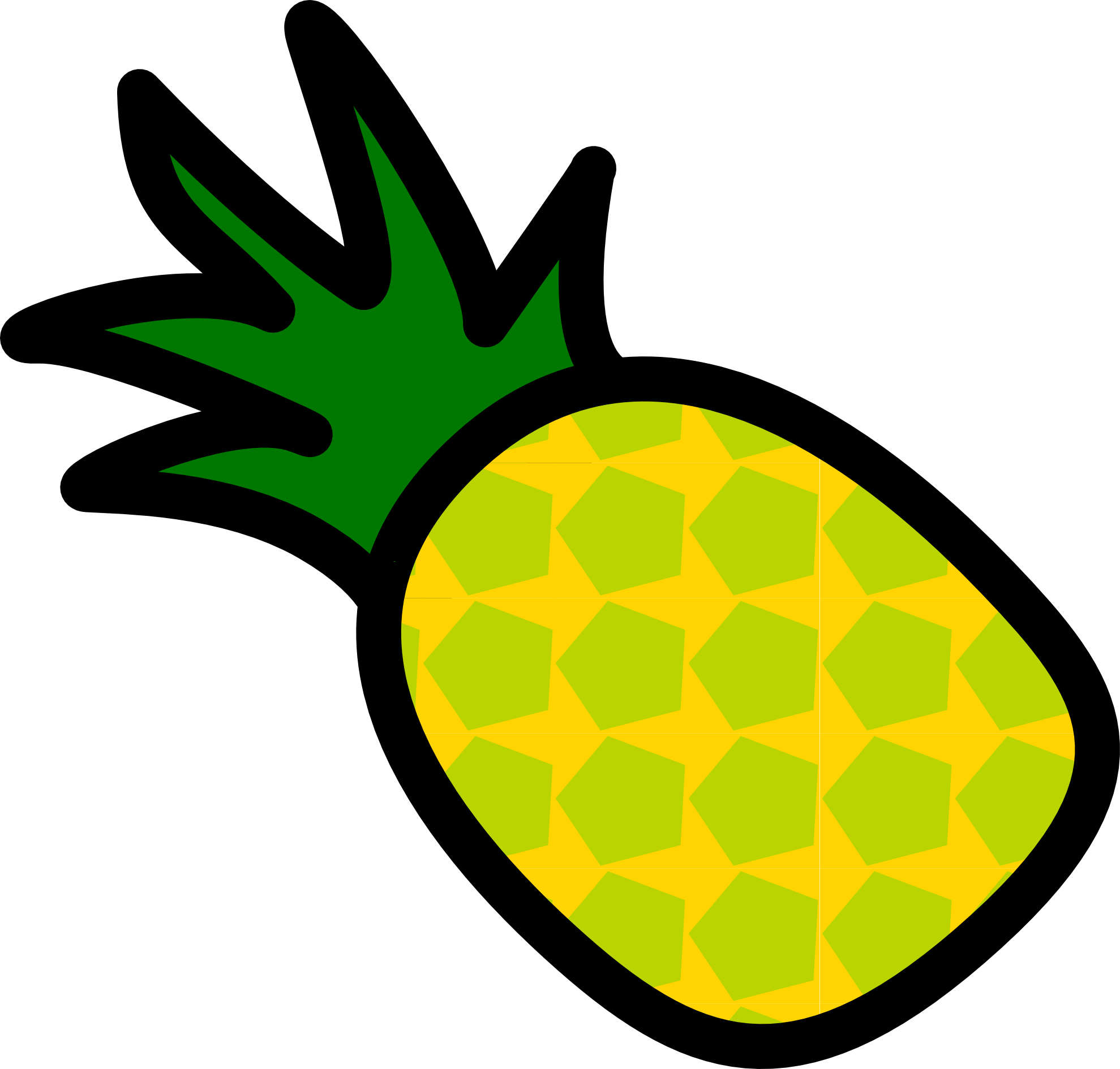 Pineapple Vector Images Hd Photo Clipart