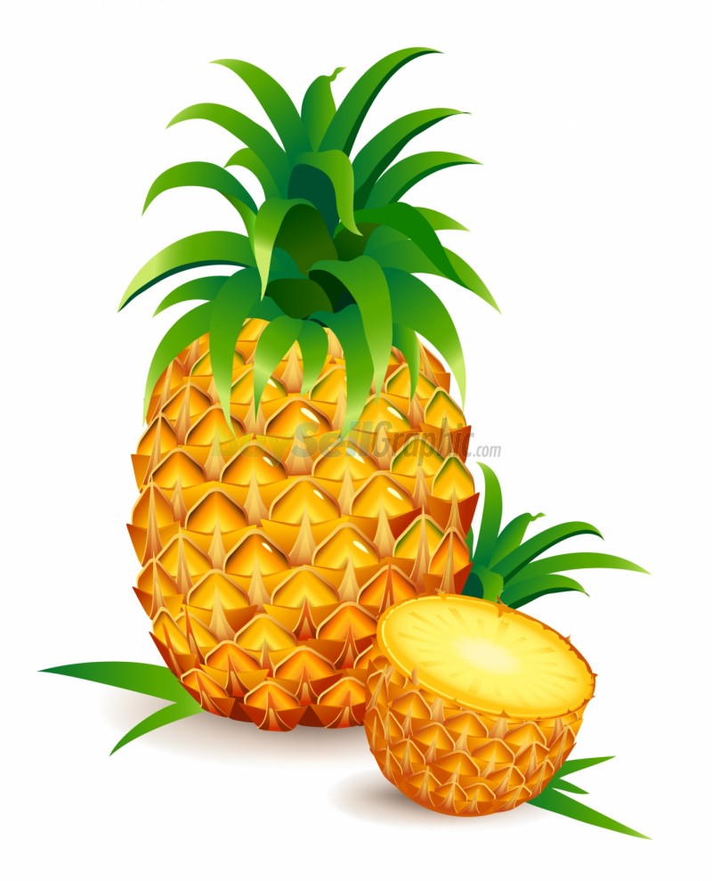 Pineapple 3 Com Png Image Clipart