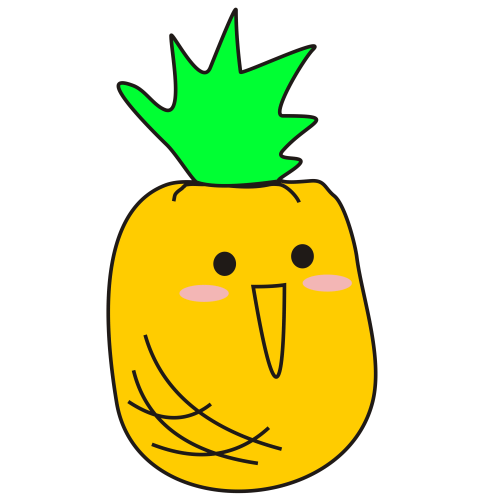 Pineapple At Vector Png Images Clipart