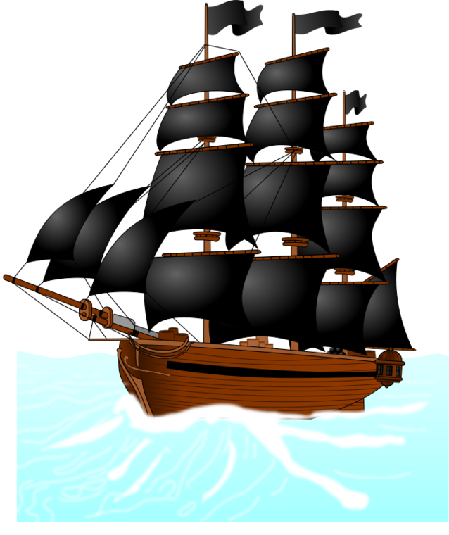 Pirate Ship Cartoon To Use Resource Clipart