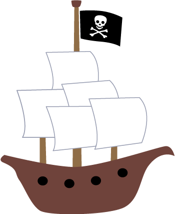 Pirate Ship Kid Download Png Clipart