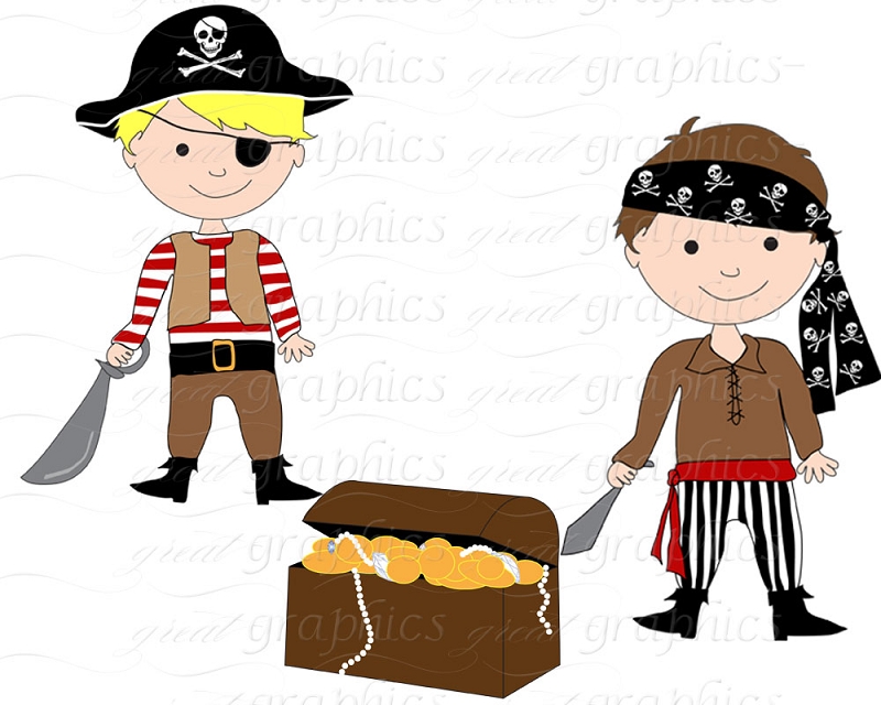 Boy Pirate Free Download Clipart
