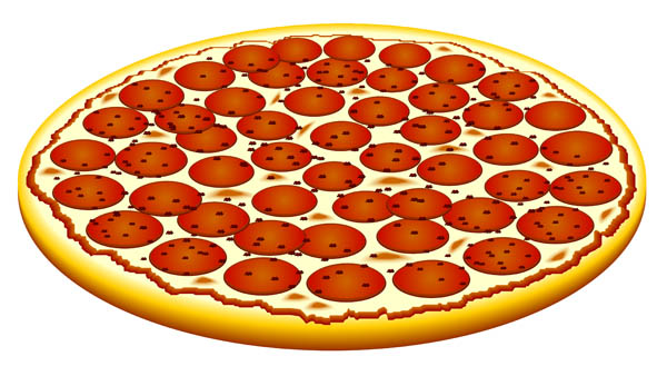 Free Pizza 1 Page Of Image Clipart