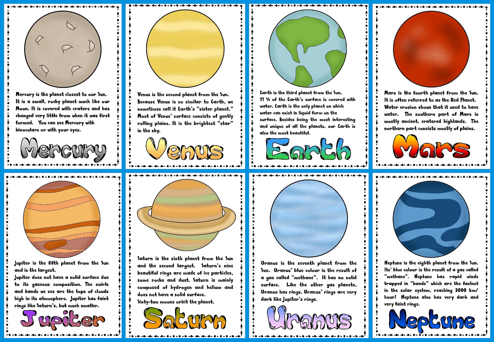 The 9 Planets Page 5 Pics About Clipart