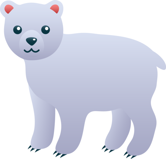 Cute Polar Bear Clipart Clipart