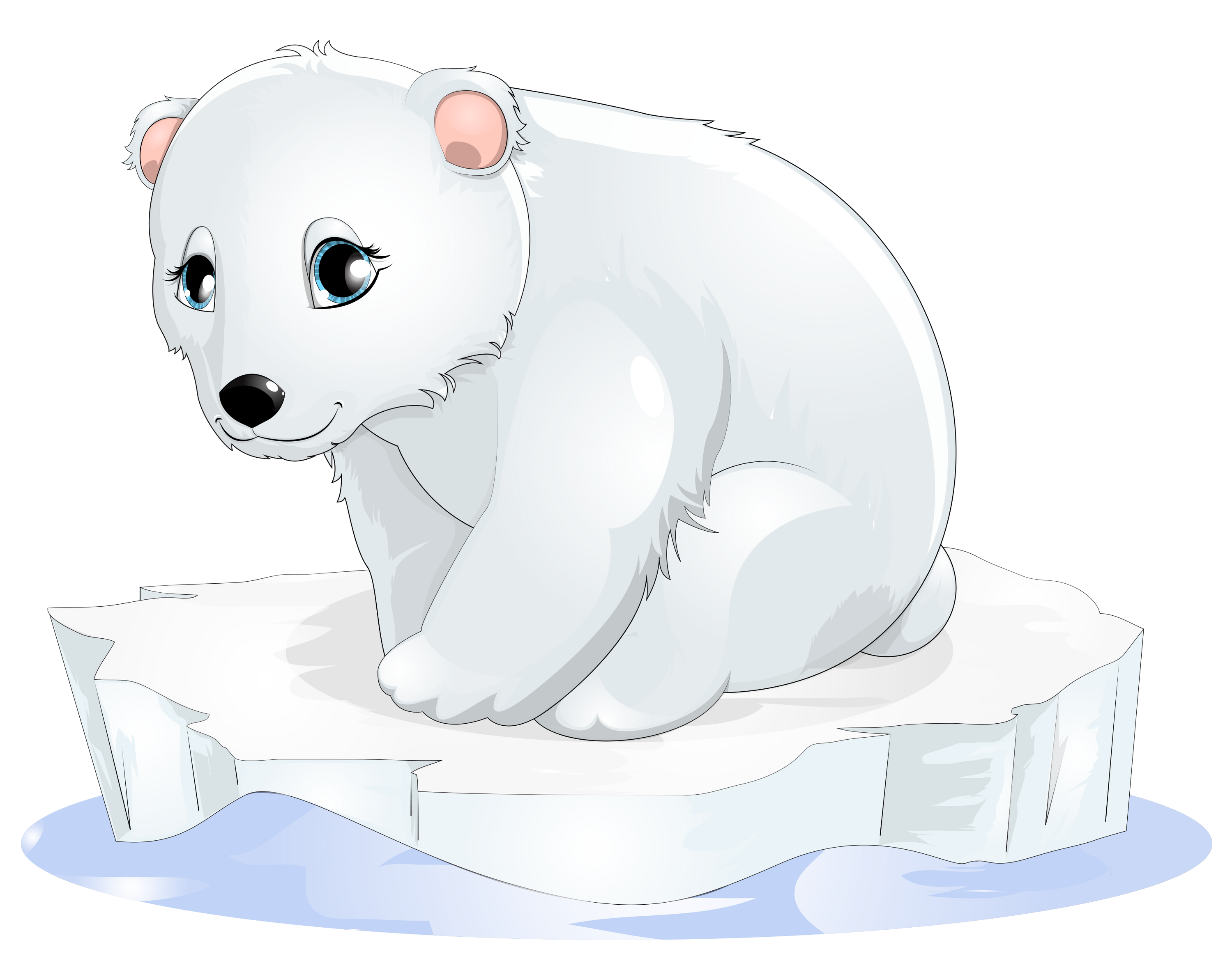 Polar Bear Transparent Transparent Image Clipart