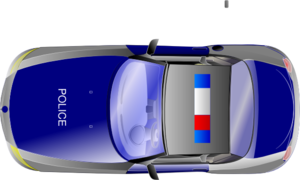 Police Car At Vector Png Image Clipart