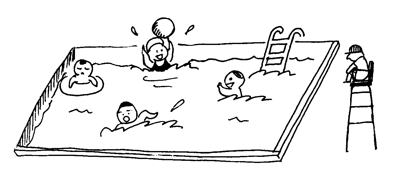 Swimming Pool Kid Clipart Clipart