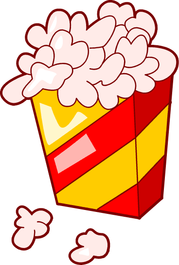 Movie Popcorn No Free Download Clipart