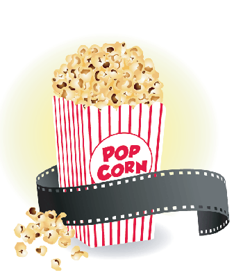 Movie With Popcorn The Arts Image Pbs Clipart