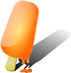 Orange Popsicle At Vector Hd Photos Clipart