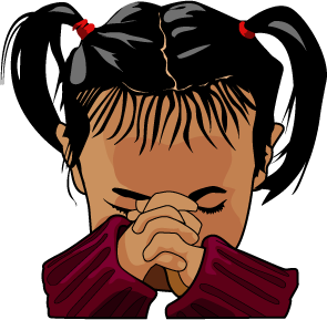 Prayer Time Kid Image Png Clipart