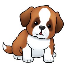 Puppy Pictures Of Cute Cartoon Puppies Silhouette Clipart